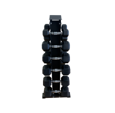 FitCo Dumbbell Set with Stand 105kg