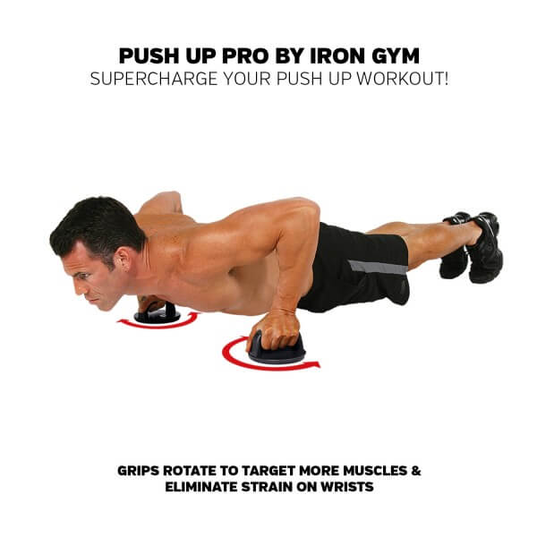 Iron Gym Push-Up Stands Pro